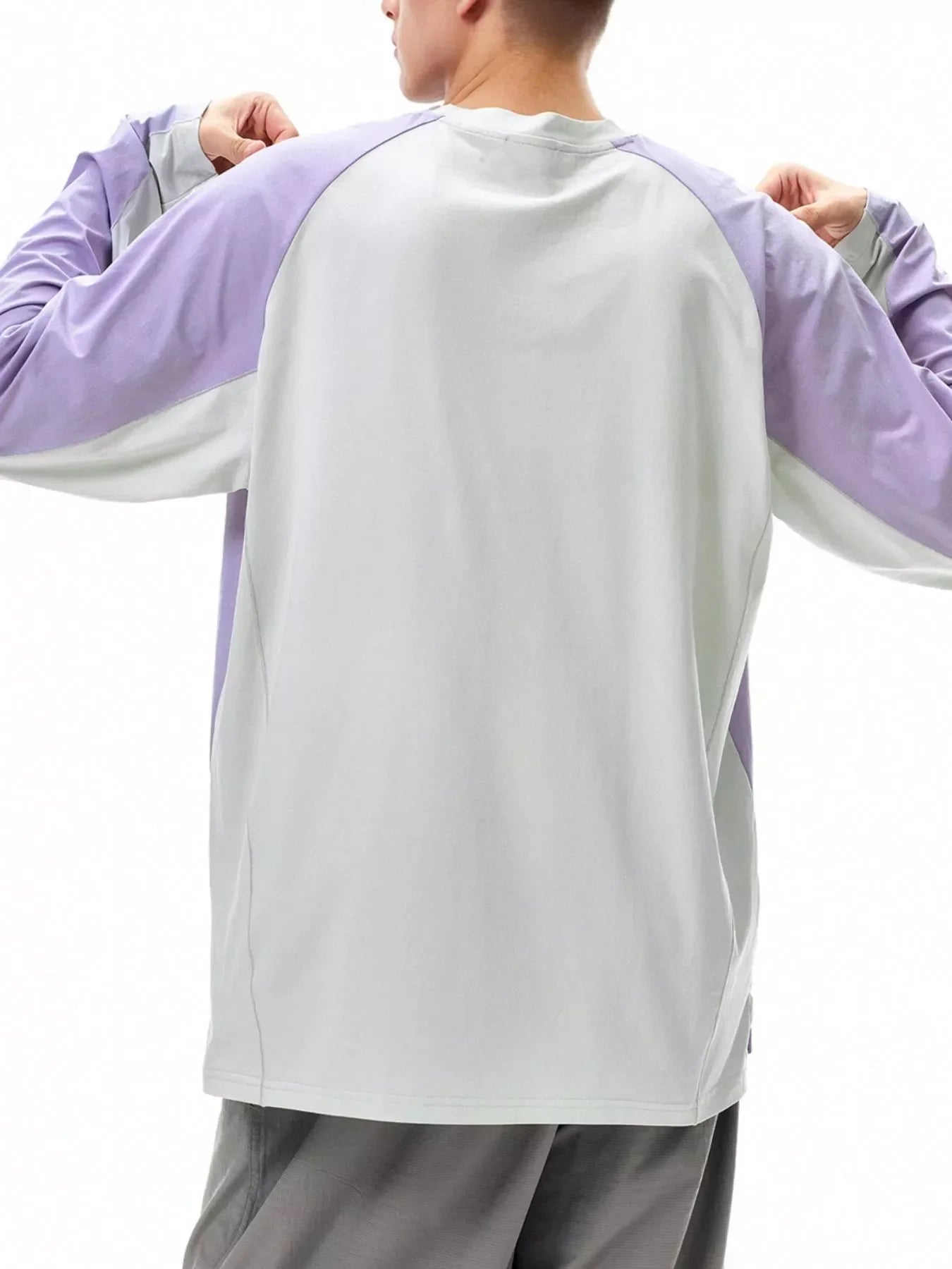 Slim Fit Raglan Long Sleeve T Shirt Polyester - Southern Shores Clothing