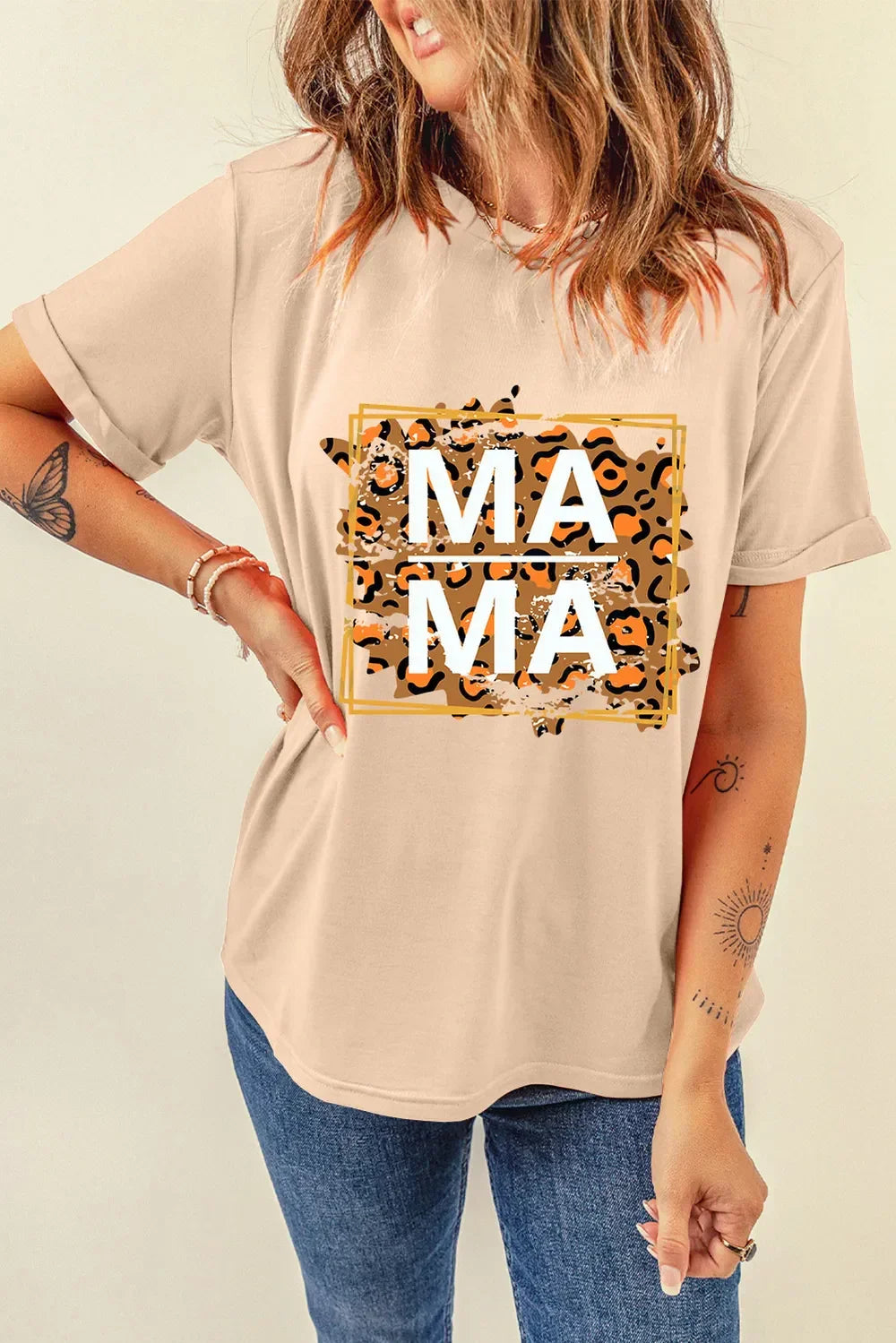 Basic Round Neck Short Sleeve Cotton Blend Tee - Southern Shores Clothing