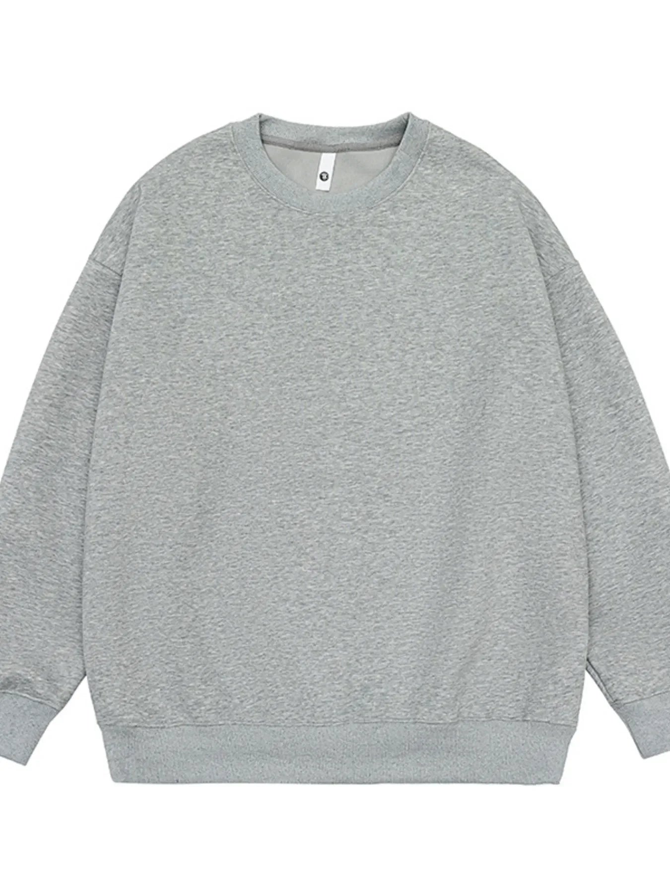 Oversized Plus Size Cotton Spandex Round Neck Sweatshirt - Southern Shores Clothing