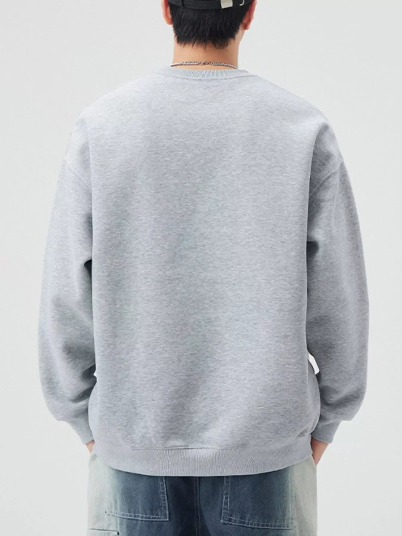 Plus Size Oversized Crew Neck Sweatshirt - Southern Shores Clothing
