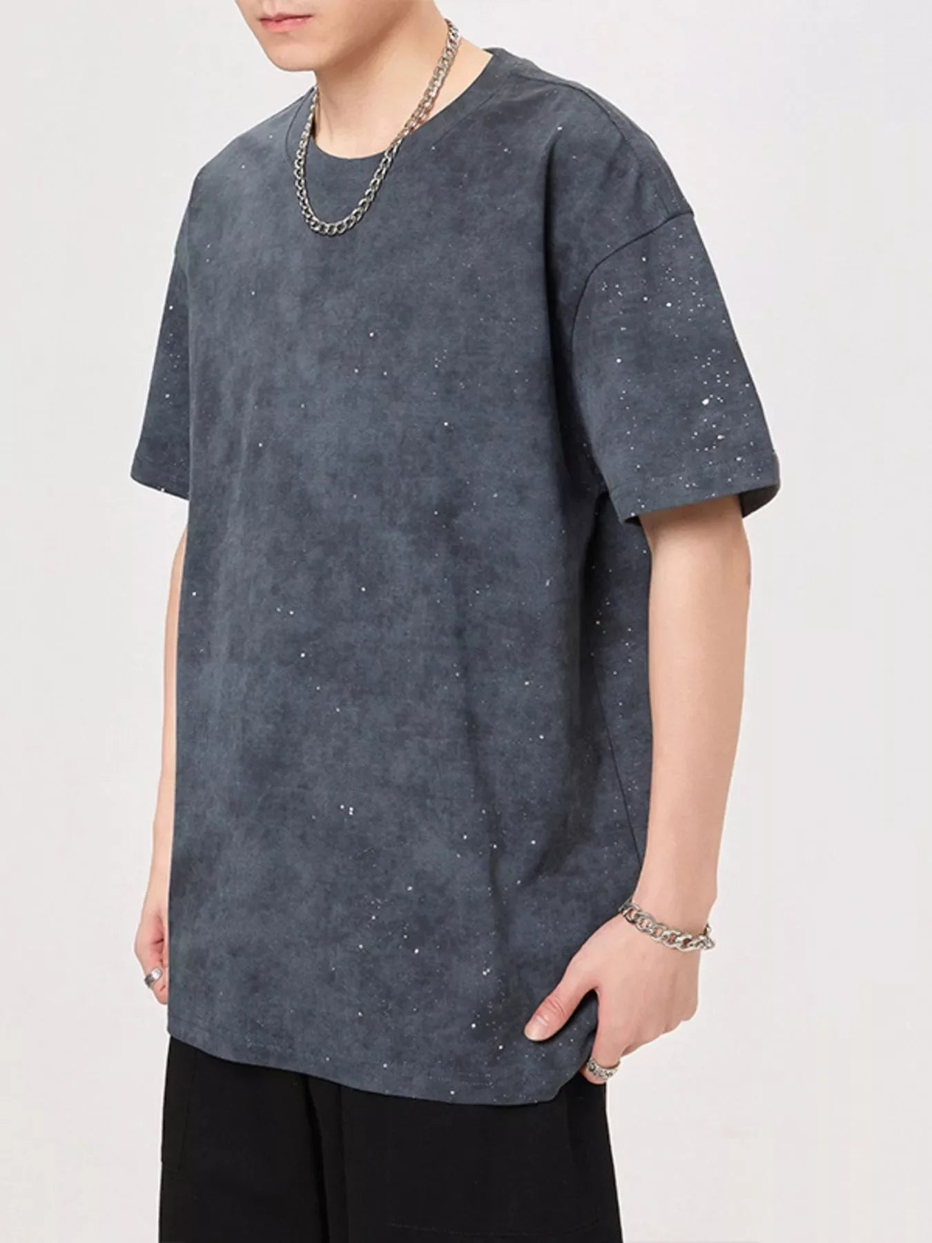 Plus Size Oversized Round Neck T Shirt Relaxed Fit - Southern Shores Clothing