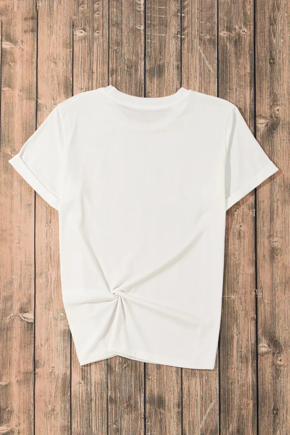 Star Round Neck Short Sleeve T Shirt Top - Southern Shores Clothing