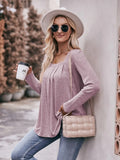 Square Neck Long Sleeve T-Shirt - Southern Shores Clothing