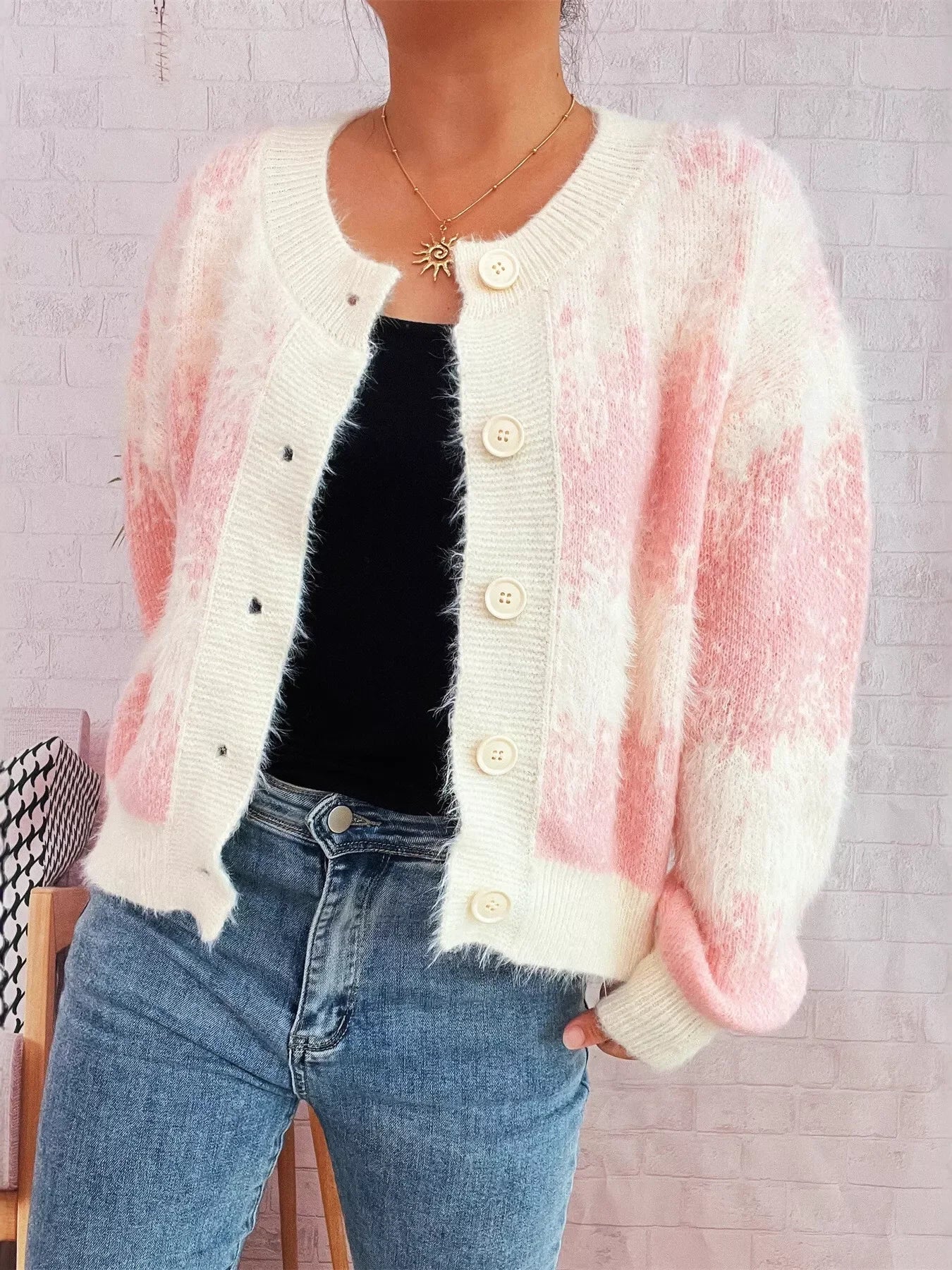 Ribbed Hem Button Up Cardigan With Stretch - Southern Shores Clothing