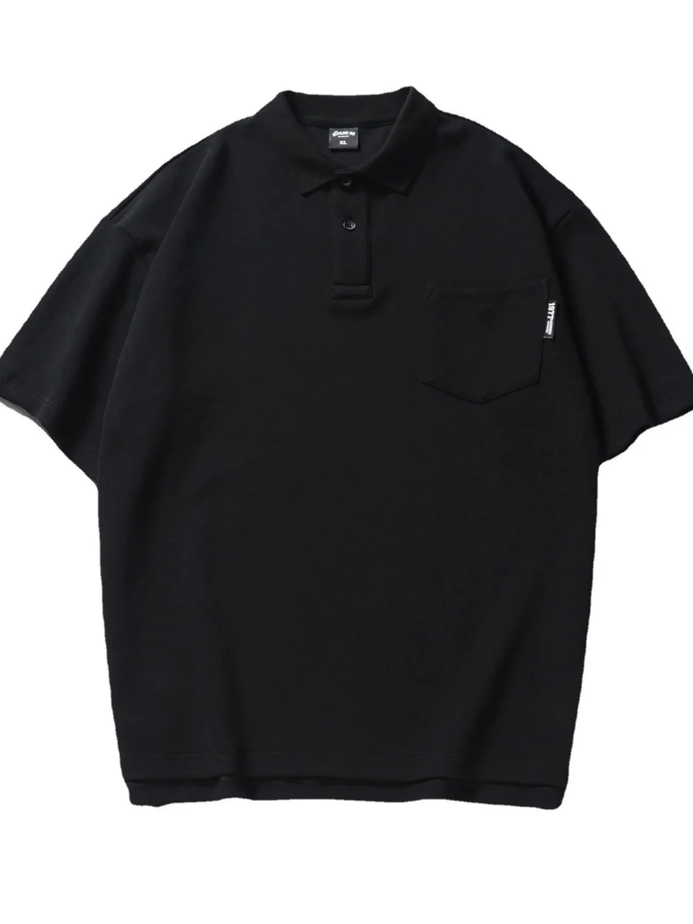 Plus Size Button Detail Polo Shirt With Casual Fit - Southern Shores Clothing