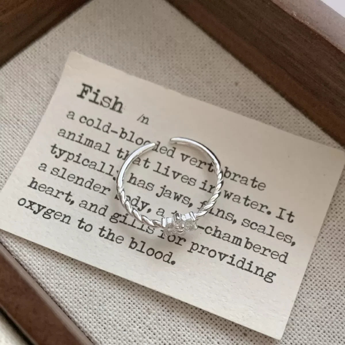 Sterling Silver Zircon Flower Ring With Open Band Design - Southern Shores Clothing