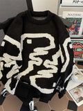 Oversized Ribbed Hem Polyester Blend Sweater - Southern Shores Clothing