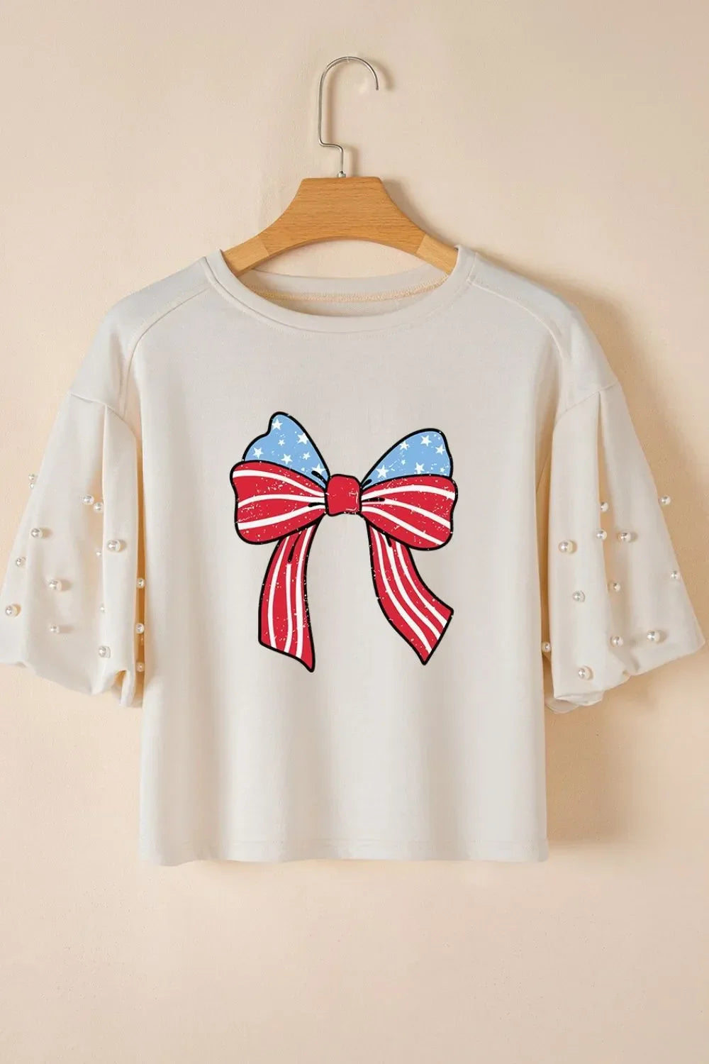 Coastal Graphic Puff Sleeve Tee For Everyday Wear - Southern Shores Clothing