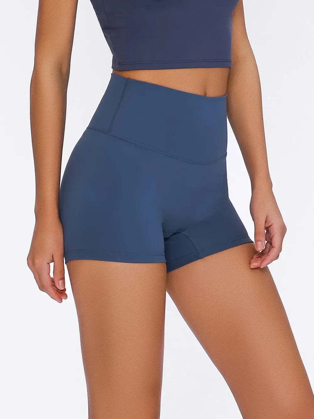 Millennia High Waist Stretch Active Shorts - Southern Shores Clothing