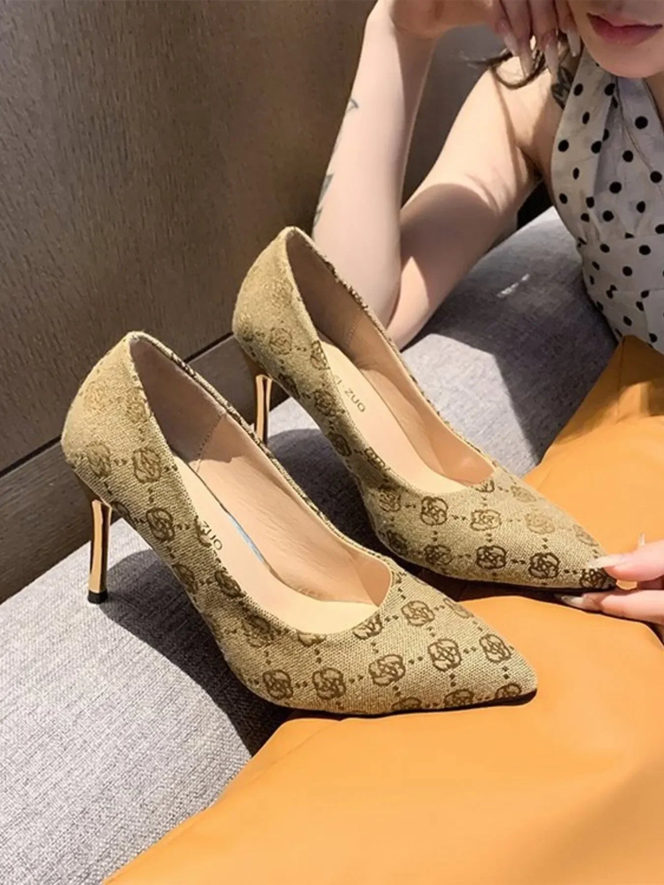 Point Toe Stiletto Pumps High Heel Shoes - Southern Shores Clothing