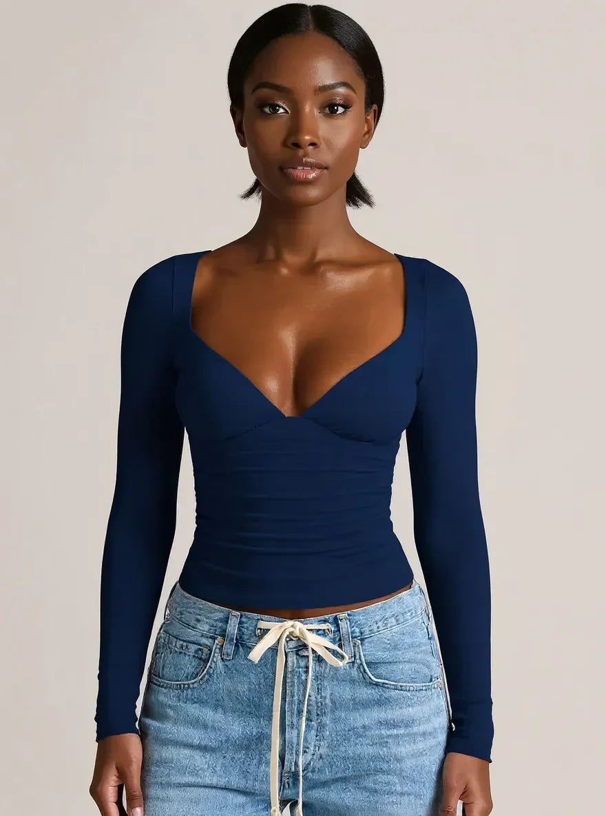 Long Sleeve Fitted T-Shirt - Southern Shores Clothing