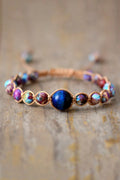 Imperial Jasper Beaded Bracelet Natural Stone Jewelry - Southern Shores Clothing