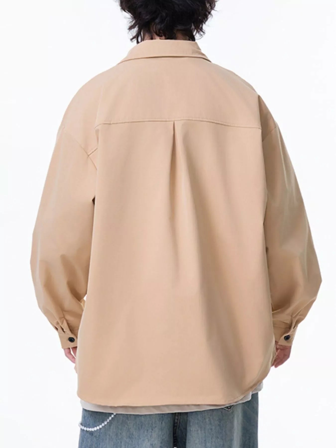 Plus Size Oversized Button Up Long Sleeve Shirt - Southern Shores Clothing
