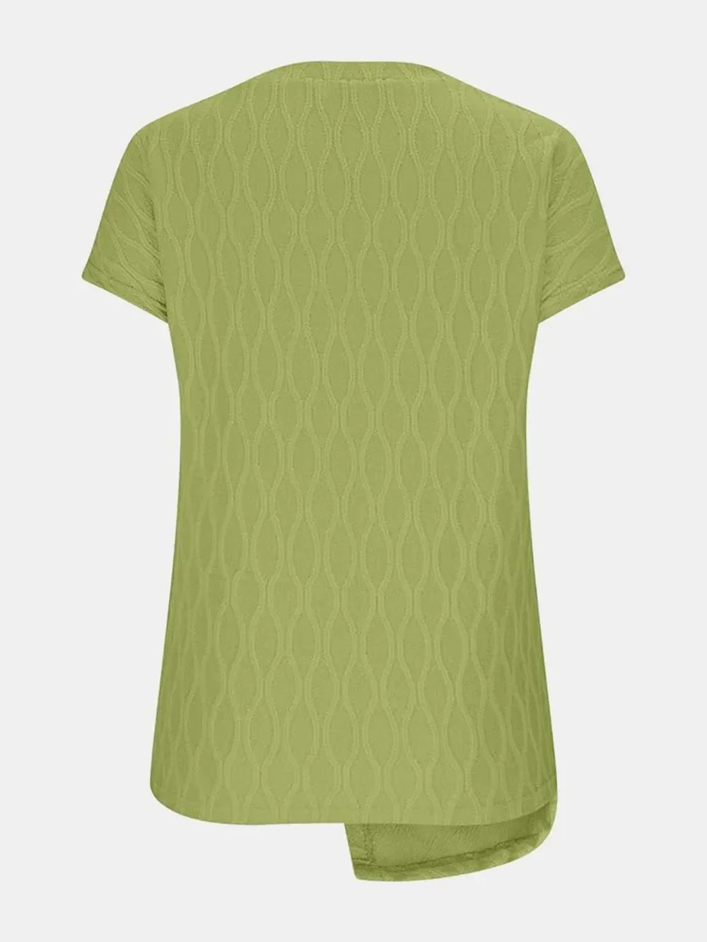 Full Size Round Neck Short Sleeve T-Shirt - Southern Shores Clothing