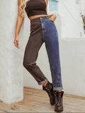Stretch Denim Straight Leg Jeans With Pockets - Southern Shores Clothing