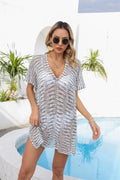 Angel Wings Openwork Swimwear Cover Up One Size - Southern Shores Clothing