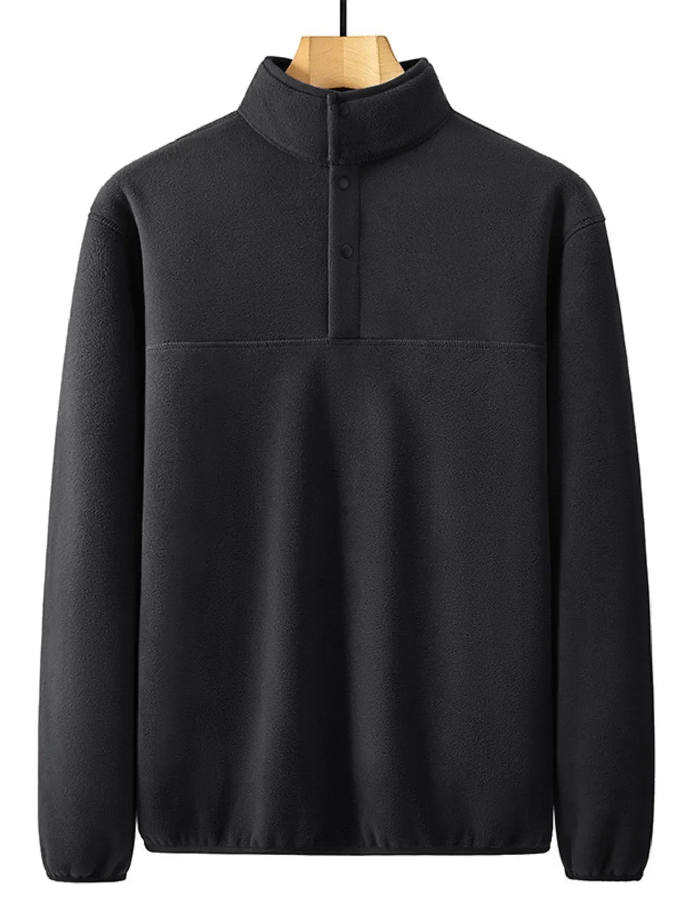 Plus Size Fleece Turtleneck Sweatshirt Cotton Spandex - Southern Shores Clothing