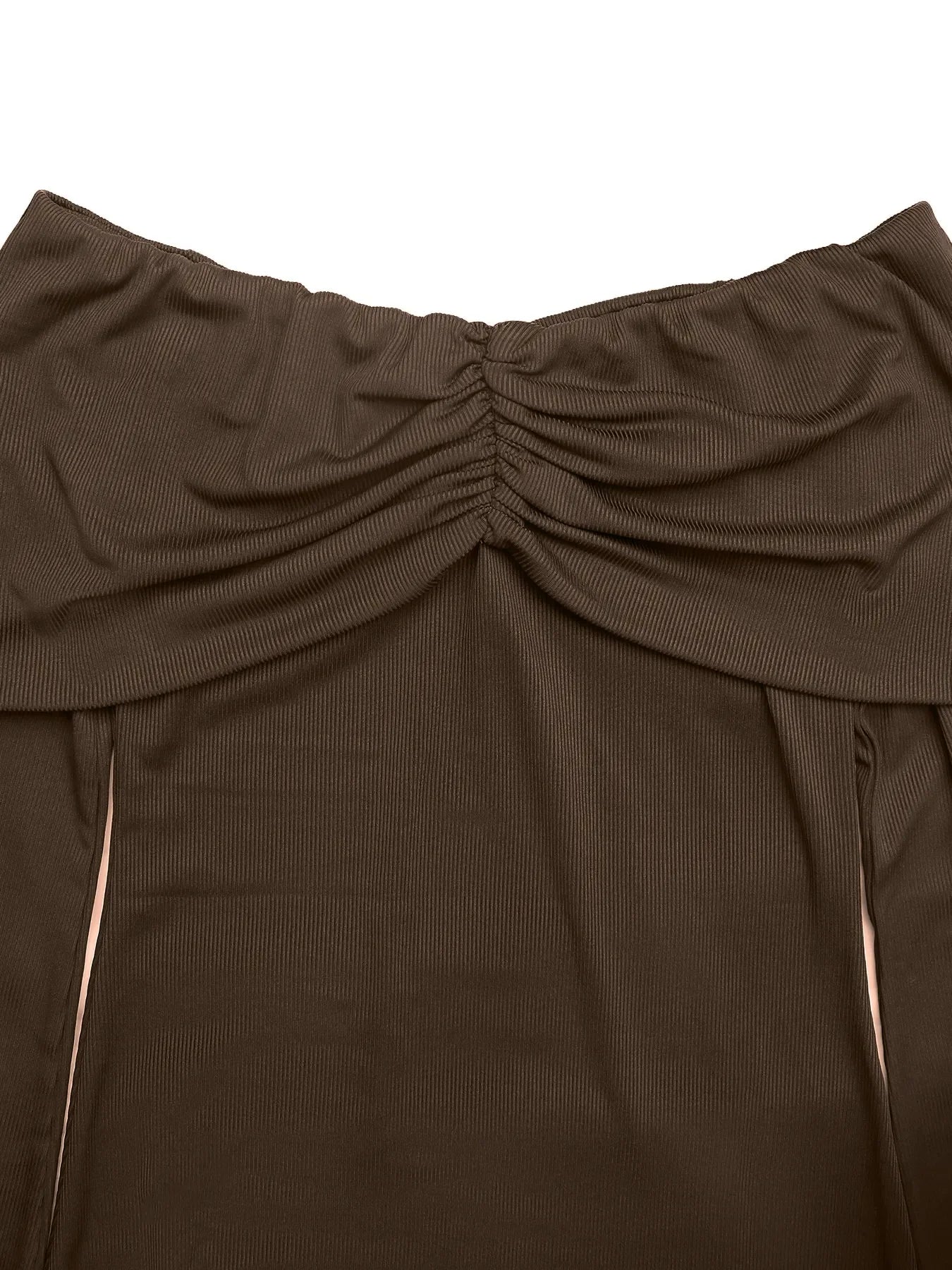 Off-Shoulder Long Sleeve Bodycon Maxi Dress - Southern Shores Clothing