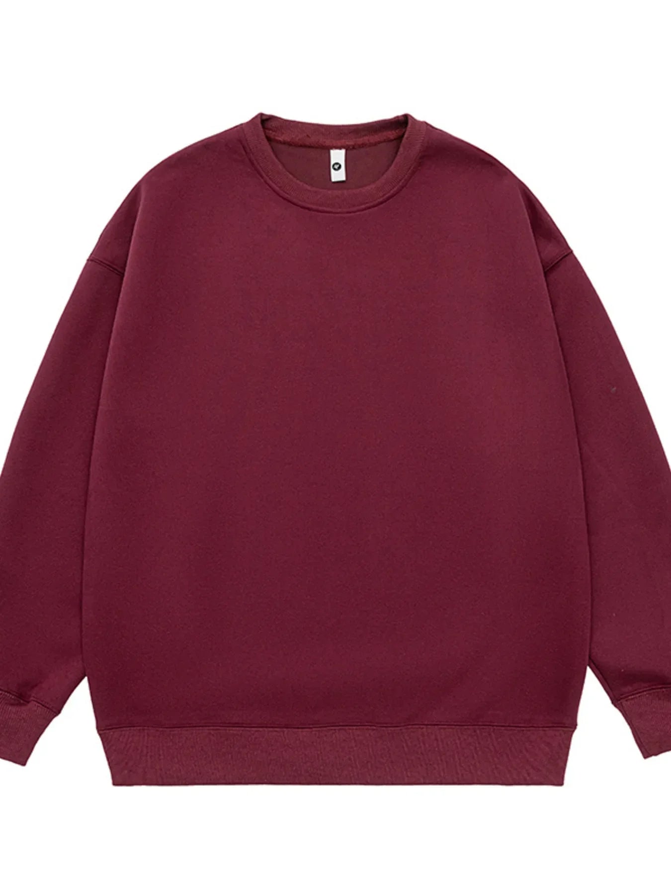 Oversized Plus Size Cotton Spandex Round Neck Sweatshirt - Southern Shores Clothing
