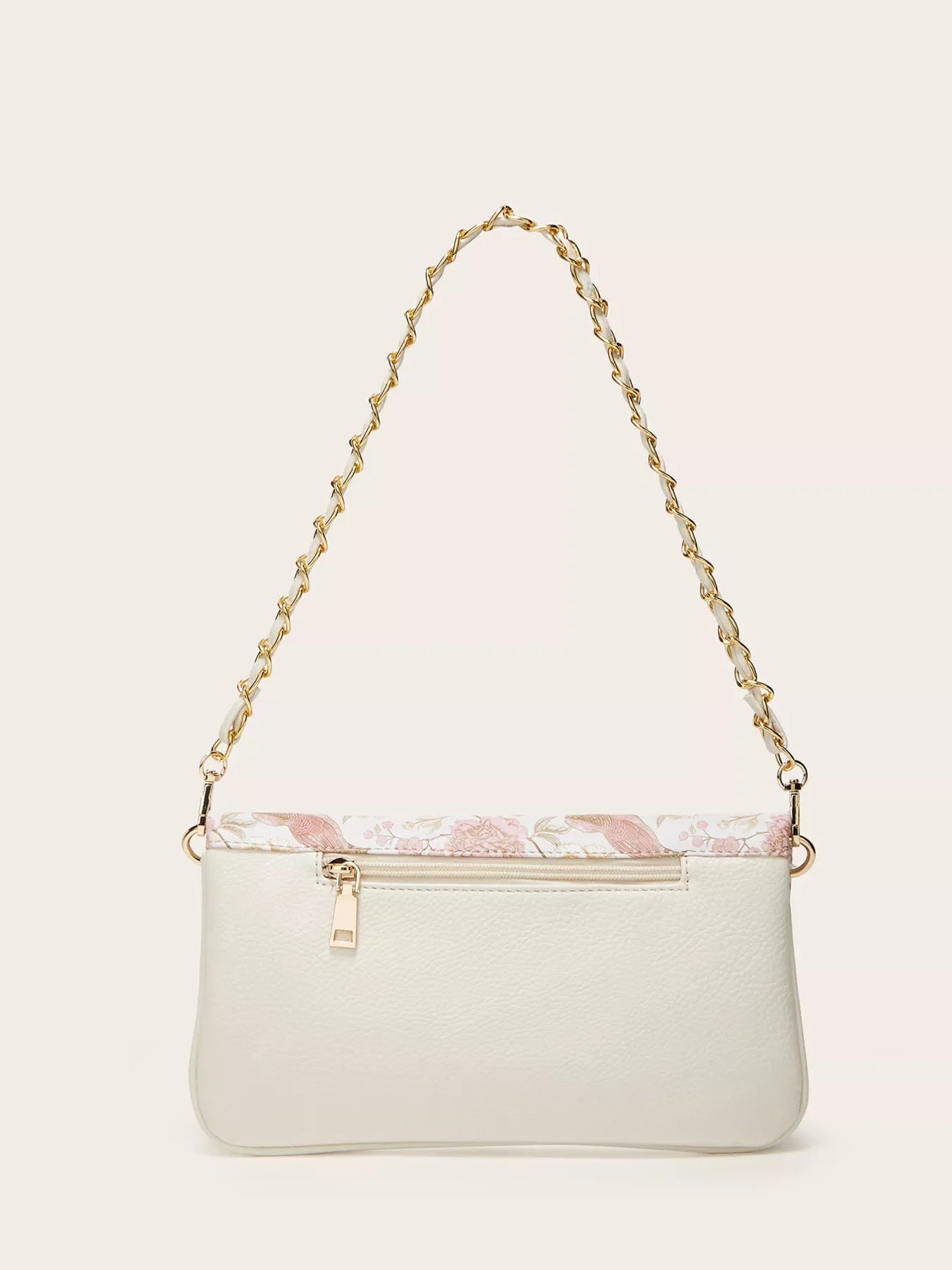 Floral Chain Shoulder Bag Elegant Everyday - Southern Shores Clothing