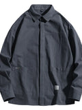 Plus Size Oversized Button Up Shirt With Chest Pocket - Southern Shores Clothing