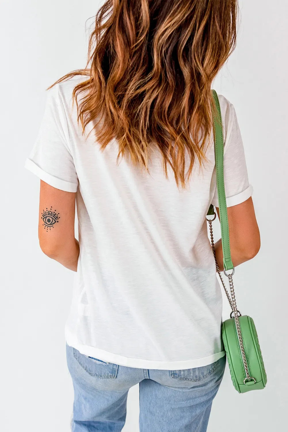 Round Neck Short Sleeve T Shirt With Stretch - Southern Shores Clothing