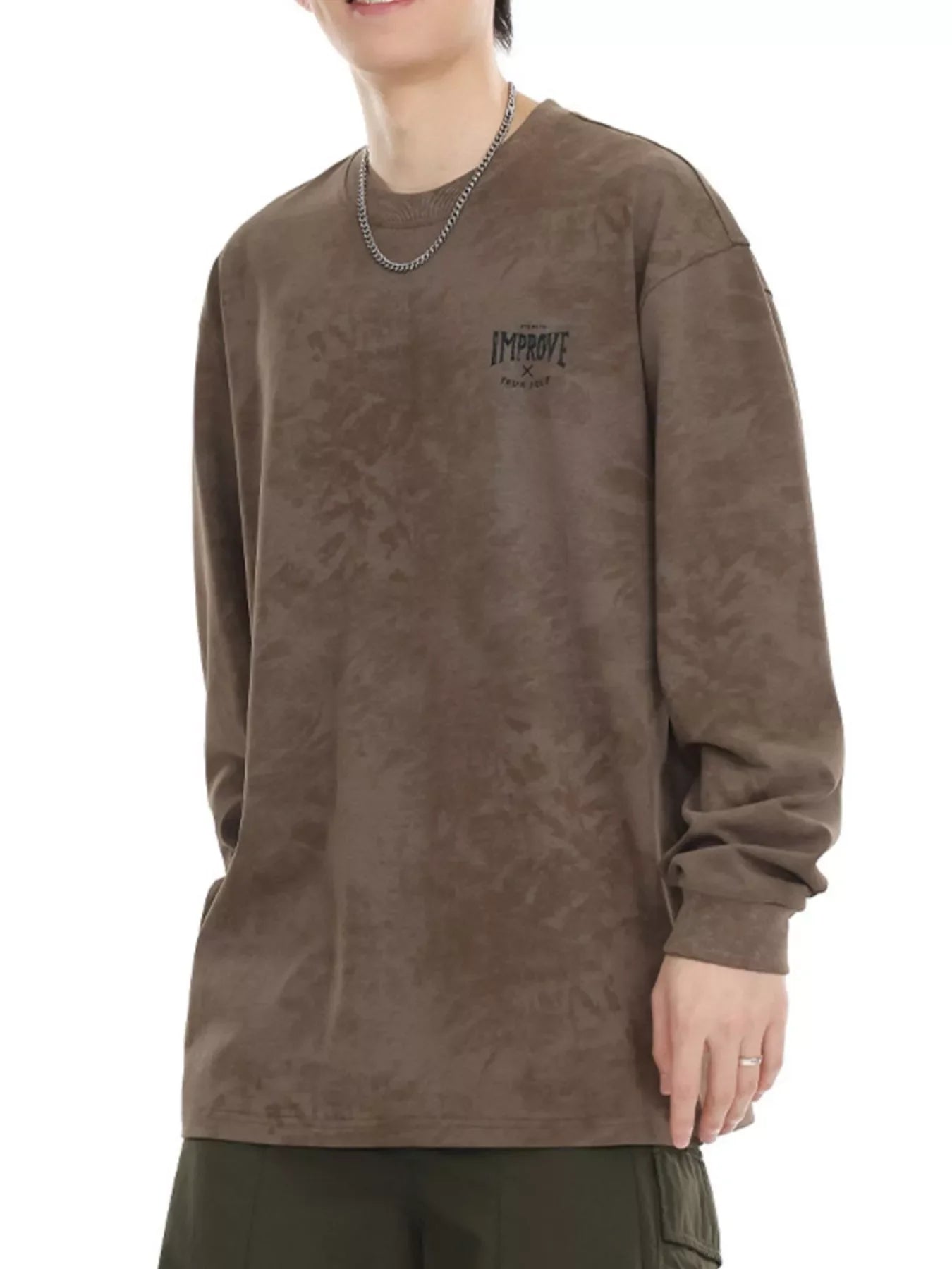 Plus Size Vintage Wash Long Sleeve T Shirt - Southern Shores Clothing