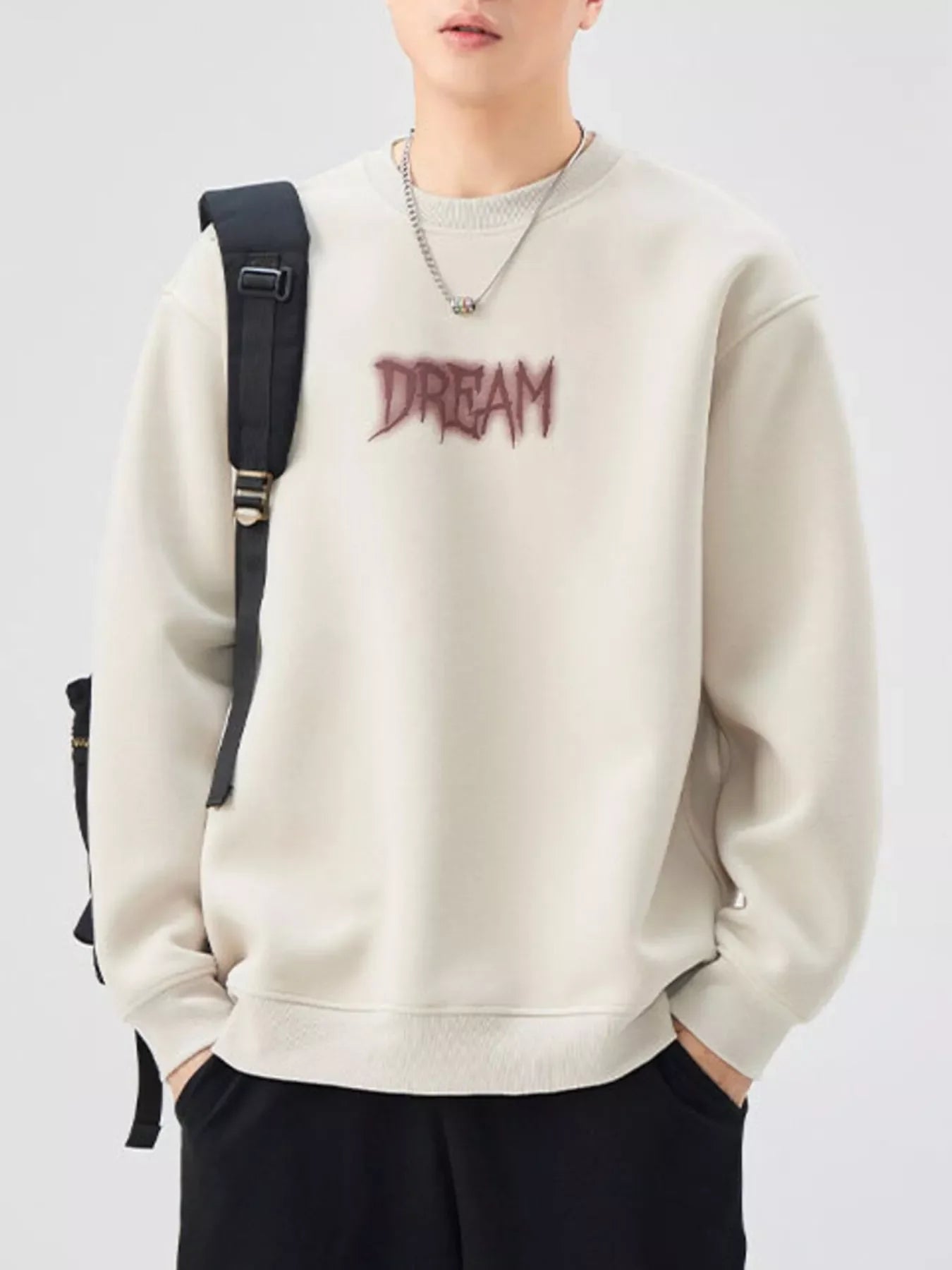Plus Size Dropped Shoulder Crew Neck Sweatshirt - Southern Shores Clothing