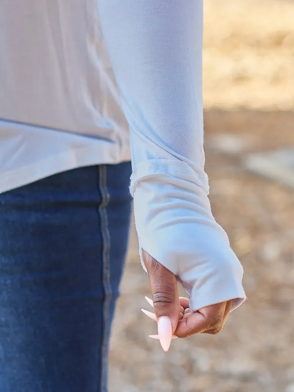 Classic Round Neck Long Sleeve T Shirt Basic - Southern Shores Clothing