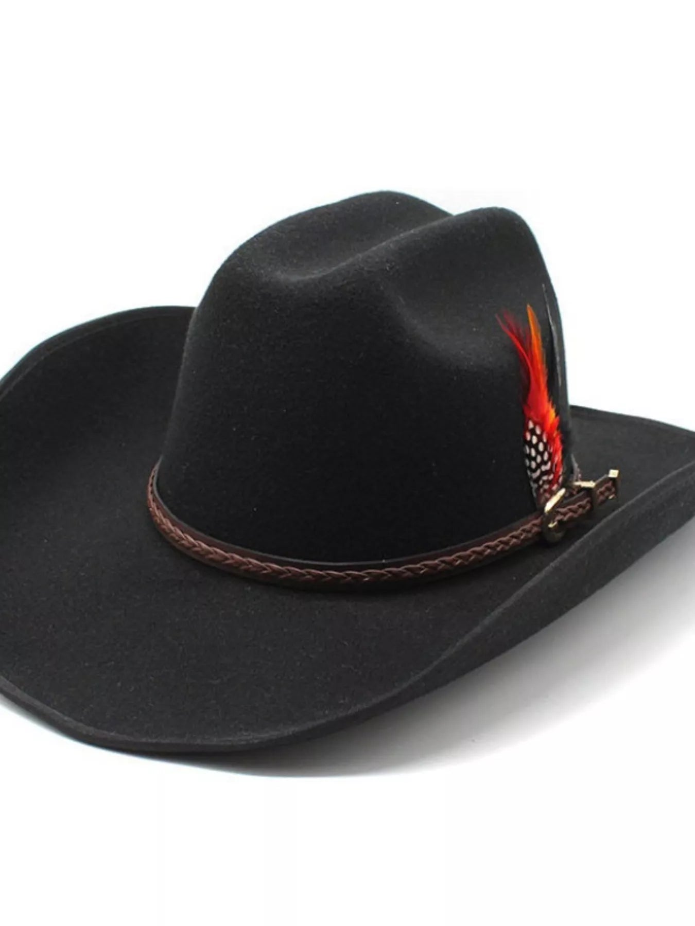 One Size Cotton Polyester Cowboy Hat Imported