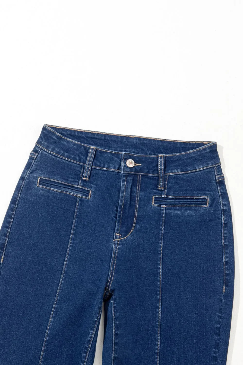 Coastal Straight Jeans With Center Seam Classic Fit - Southern Shores Clothing