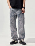 Oversized Distressed Wide Leg Denim Jeans - Southern Shores Clothing
