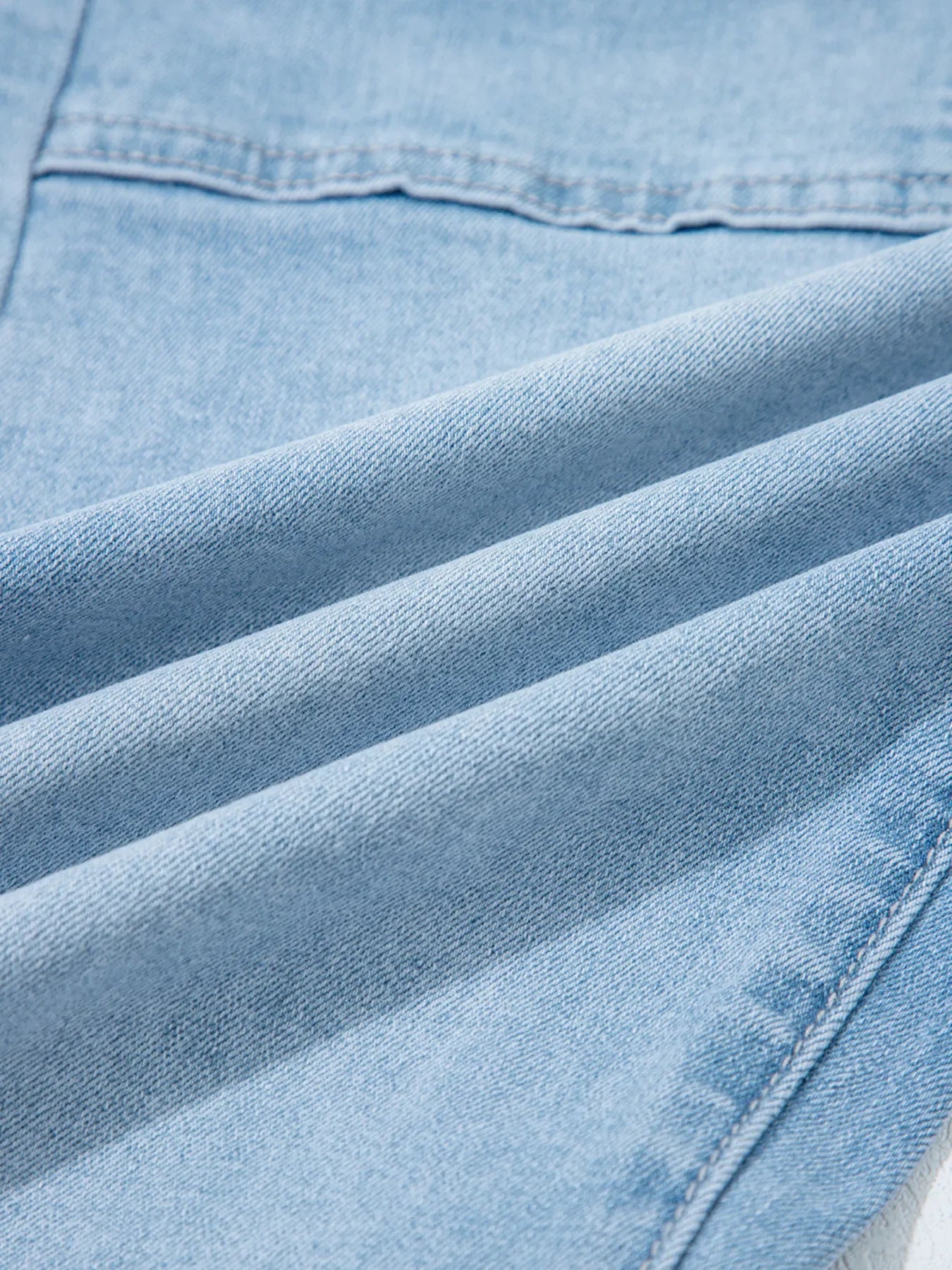 Coastal High Rise Barrel Relaxed Patch Pocket Denim Jeans - Southern Shores Clothing