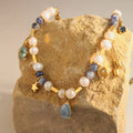 18K Gold-Plated Freshwater Pearl Beaded Necklace - Southern Shores Clothing