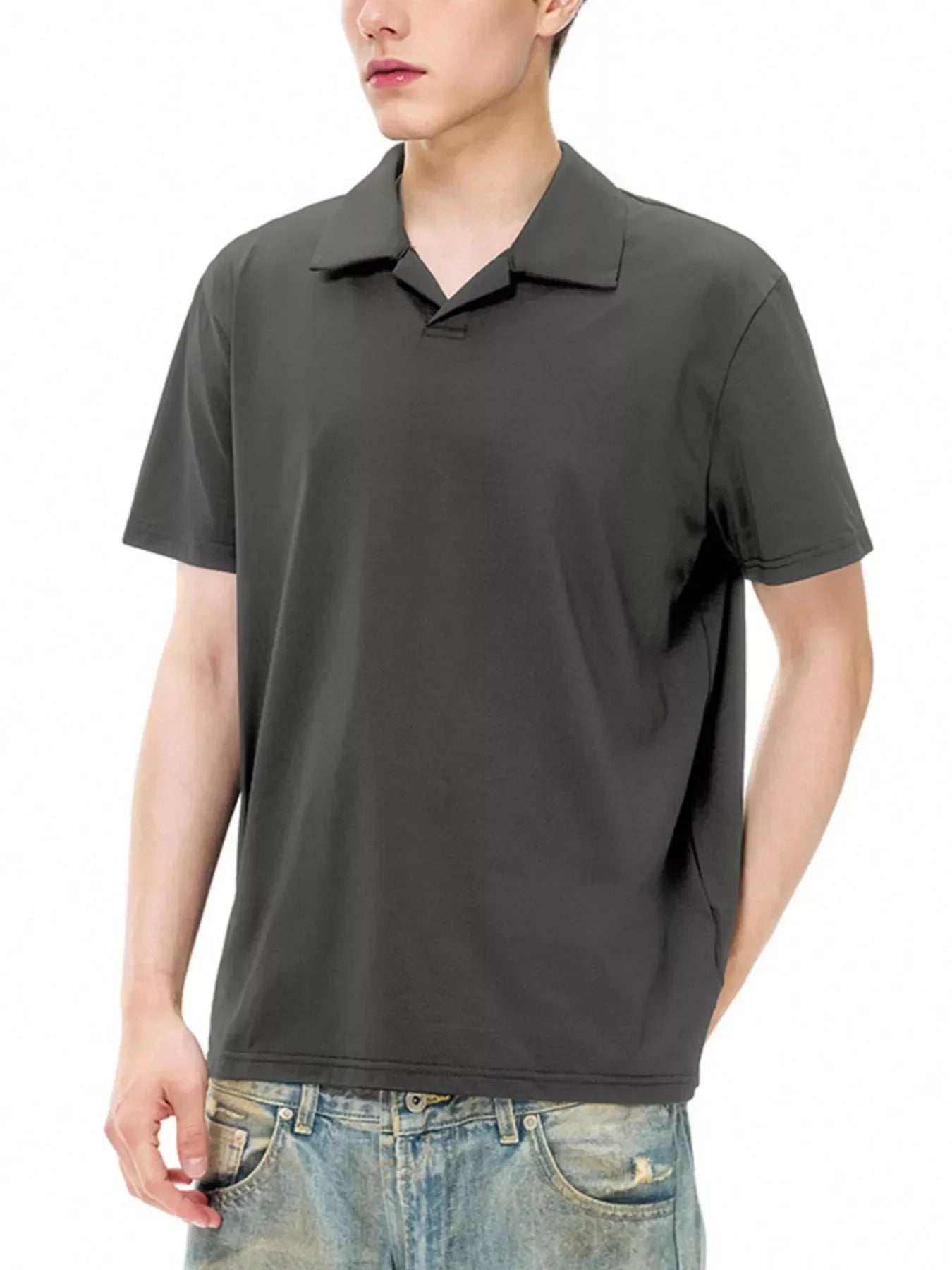Classic Fit Stretch Polo Shirt For Casual Outings - Southern Shores Clothing