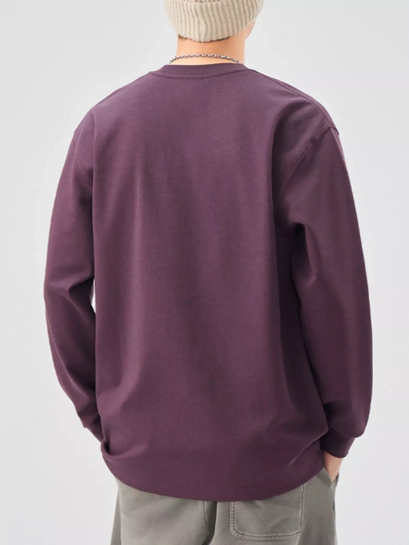 Plus Size Oversized Long Sleeve Pocketed Sweatshirt - Southern Shores Clothing