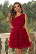 One-Shoulder Sleeveless Dress - Southern Shores Clothing