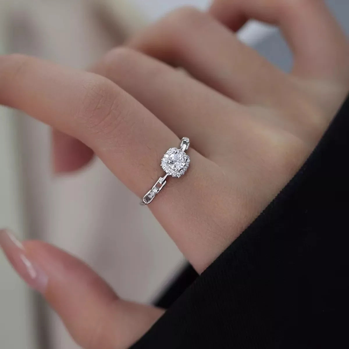 Sterling Silver Zircon Ring With Matching Box - Southern Shores Clothing