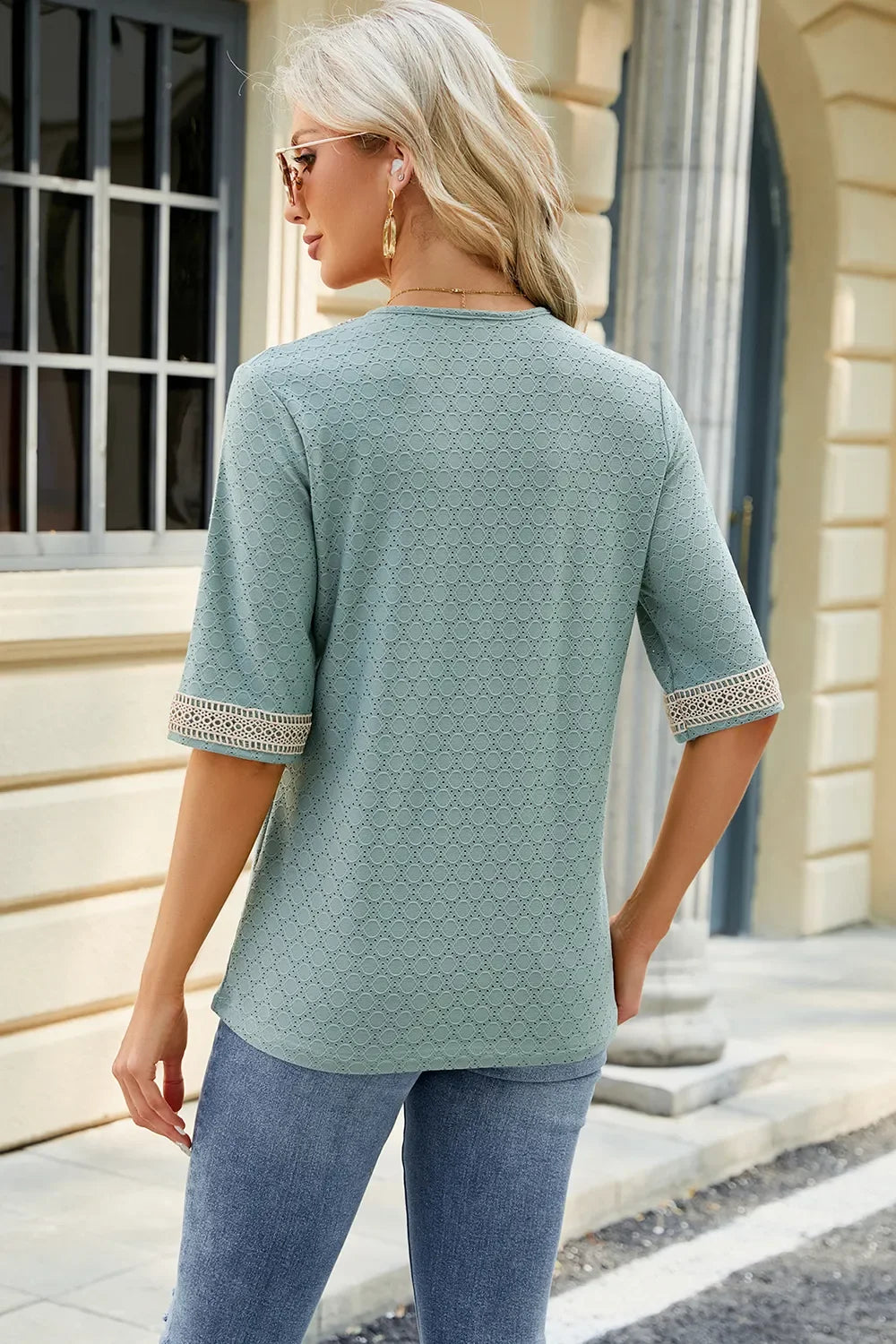 V-Neck Half Sleeve T-Shirt - Southern Shores Clothing