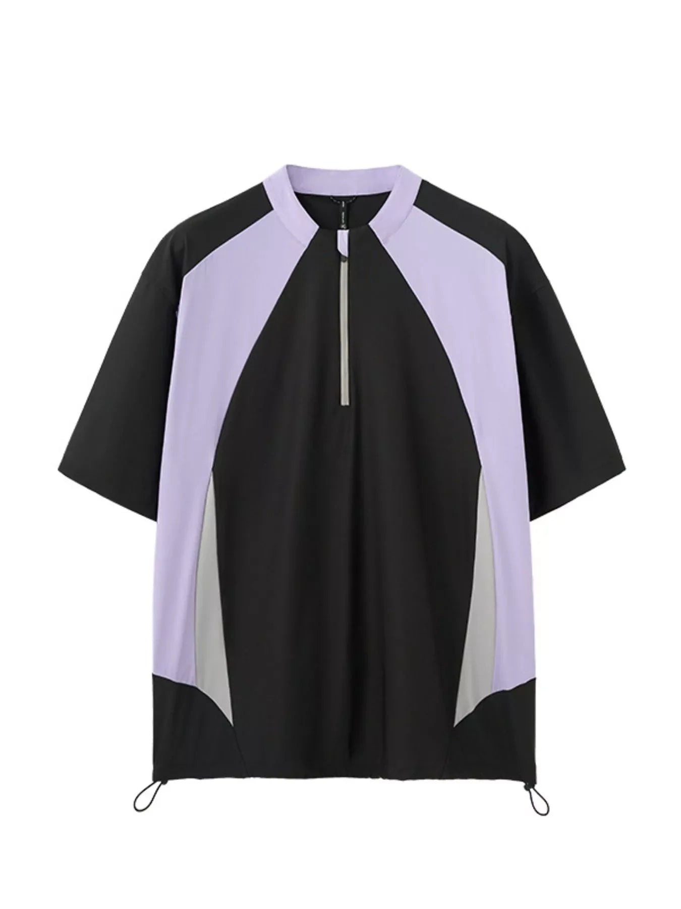 Slim Fit Quick-Dry Performance Block Half Zip Tee - Southern Shores Clothing