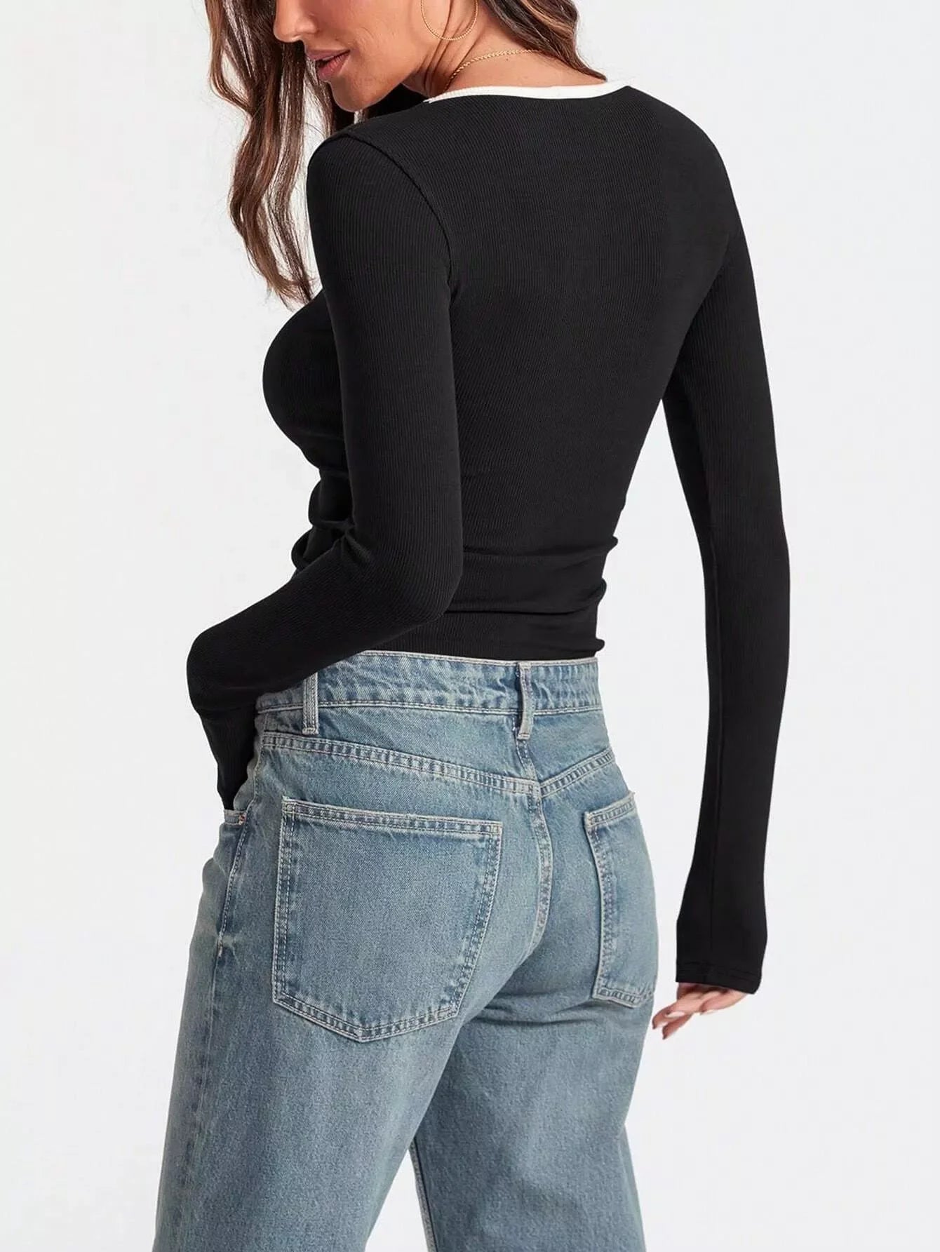 Scoop Neck Long Sleeve T-Shirt - Southern Shores Clothing