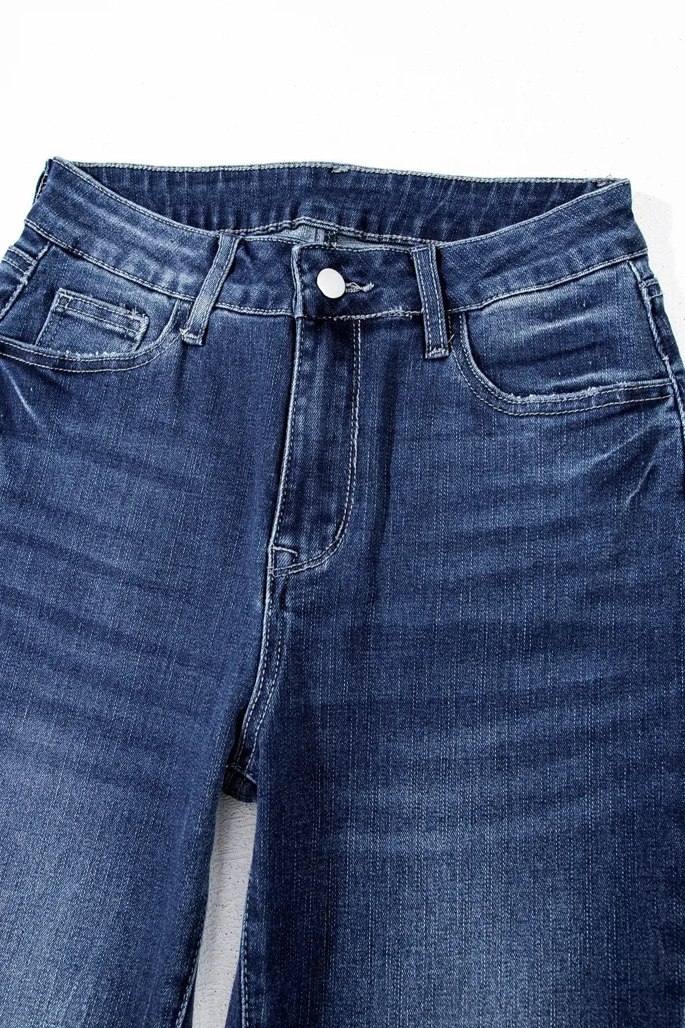 Coastal Mineral Wash High Waist Flared Jeans - Southern Shores Clothing