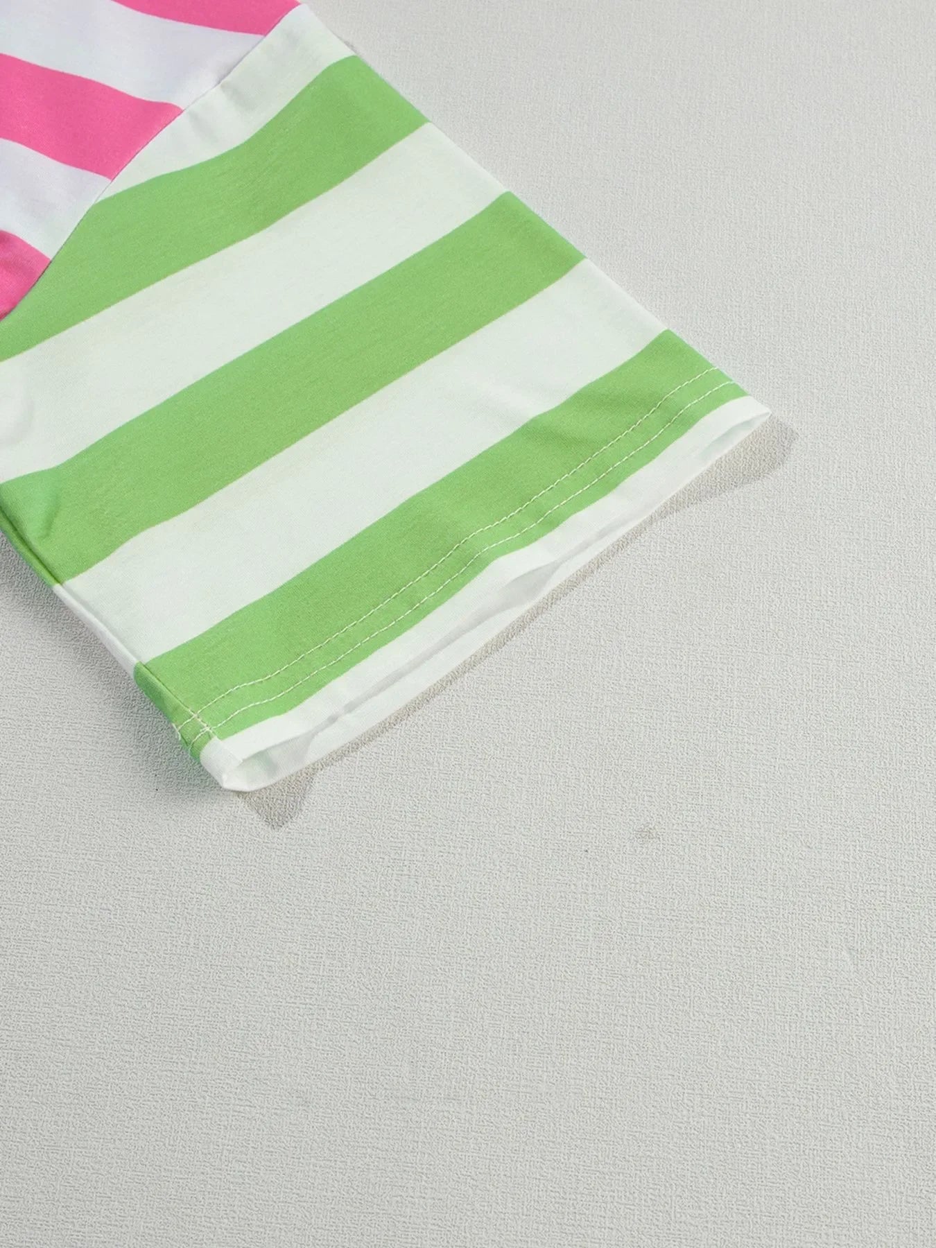Flawless Fit Oversized Striped Short Sleeve Pocket T Shirt - Southern Shores Clothing