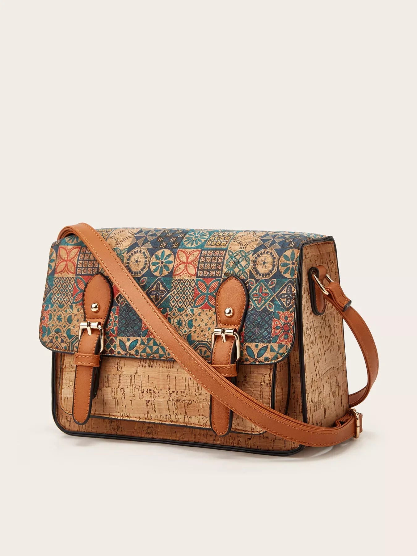 Vintage Pattern Crossbody Bag Fashion Accessory - Southern Shores Clothing