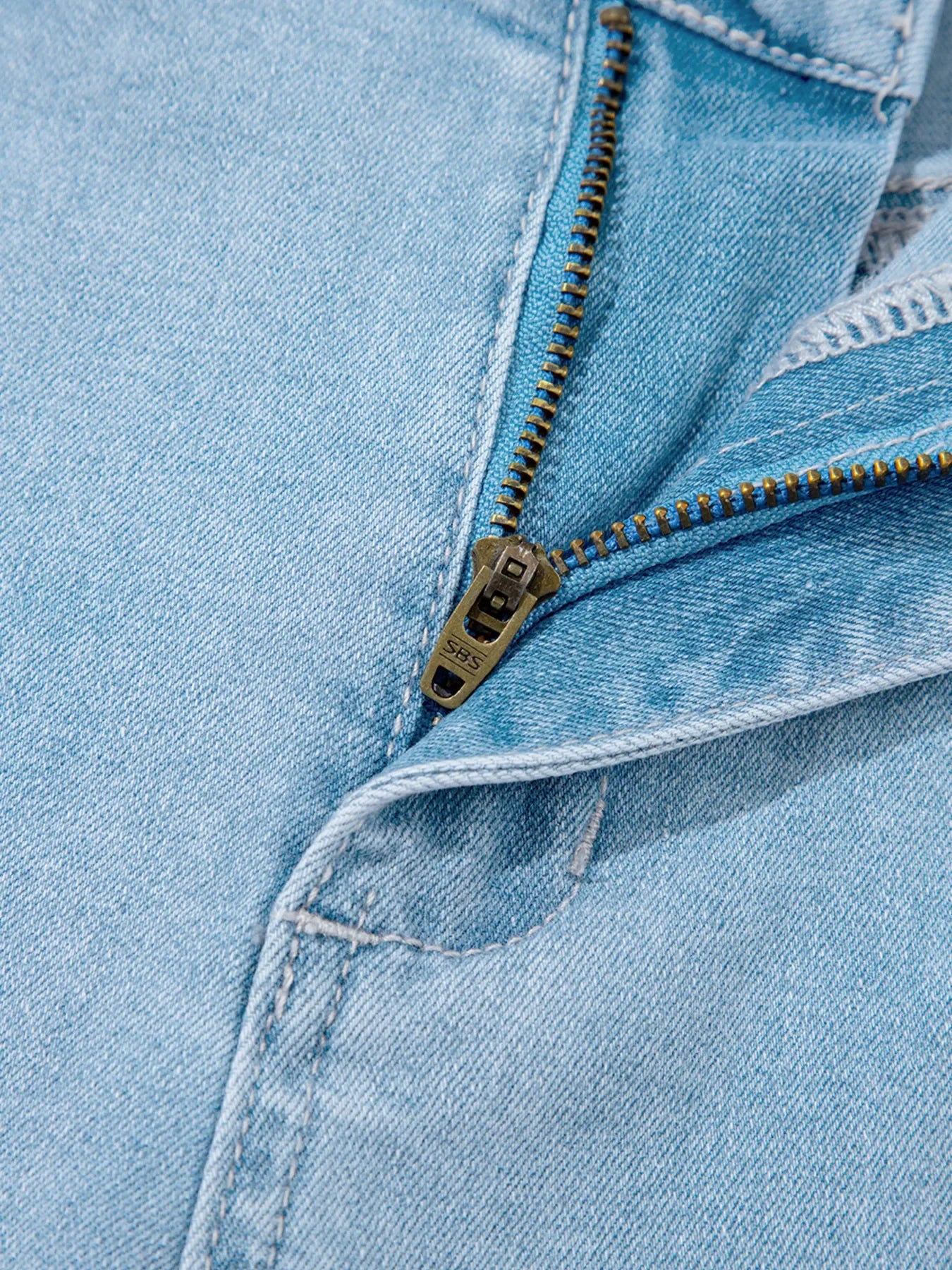 Coastal High Rise Barrel Relaxed Patch Pocket Denim Jeans - Southern Shores Clothing