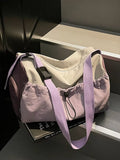 Compact Lightweight Oxford Travel Duffel Bag