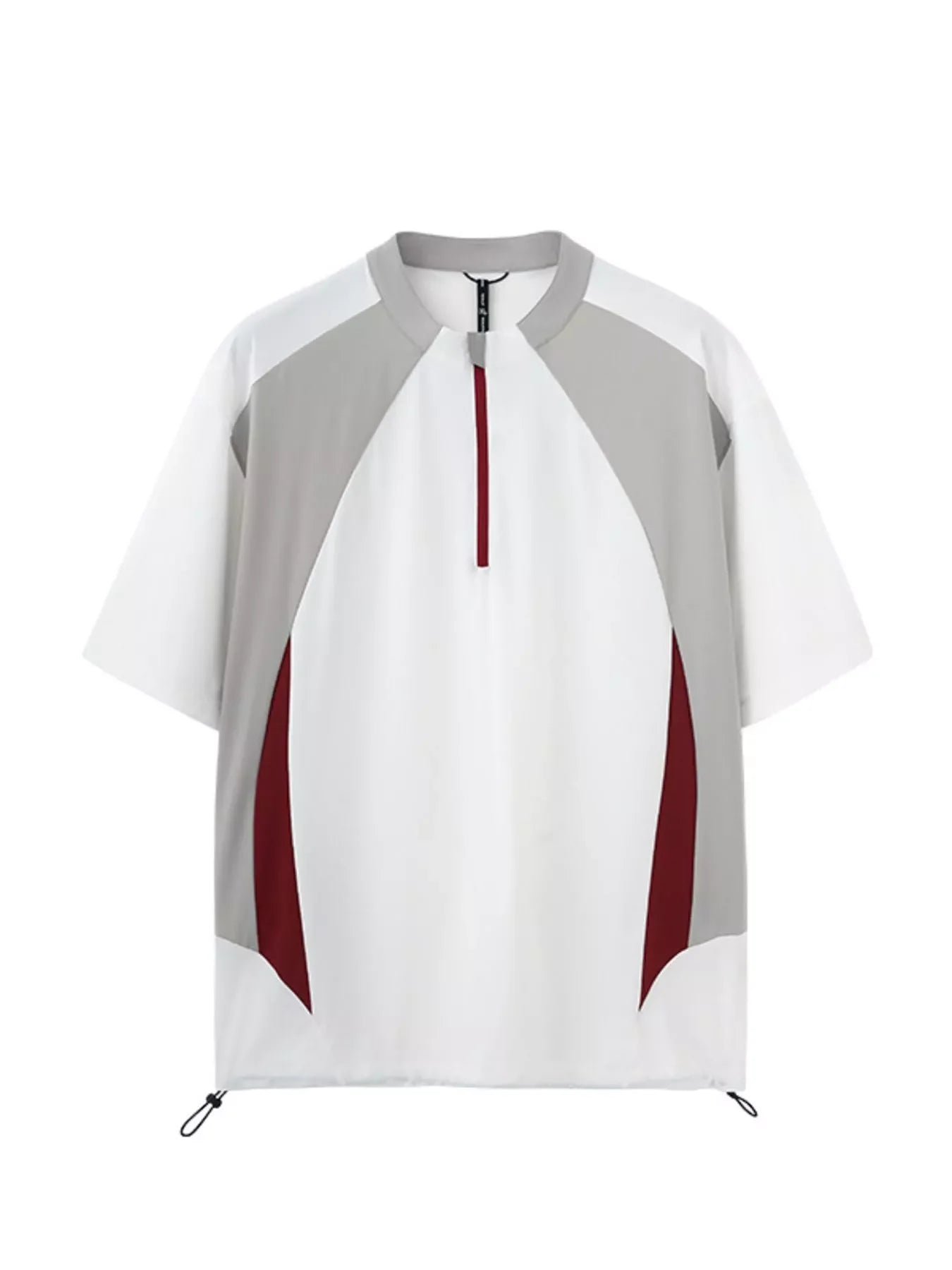 Slim Fit Quick-Dry Performance Block Half Zip Tee - Southern Shores Clothing