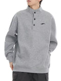 Plus Size Dropped Shoulder Long Sleeve Sweatshirt - Southern Shores Clothing