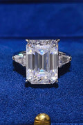 10 Carat Moissanite Sterling Silver Ring - Southern Shores Clothing