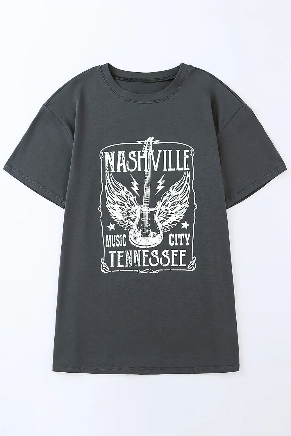 Nashville Music City Graphic T Shirt Casual Wear - Southern Shores Clothing